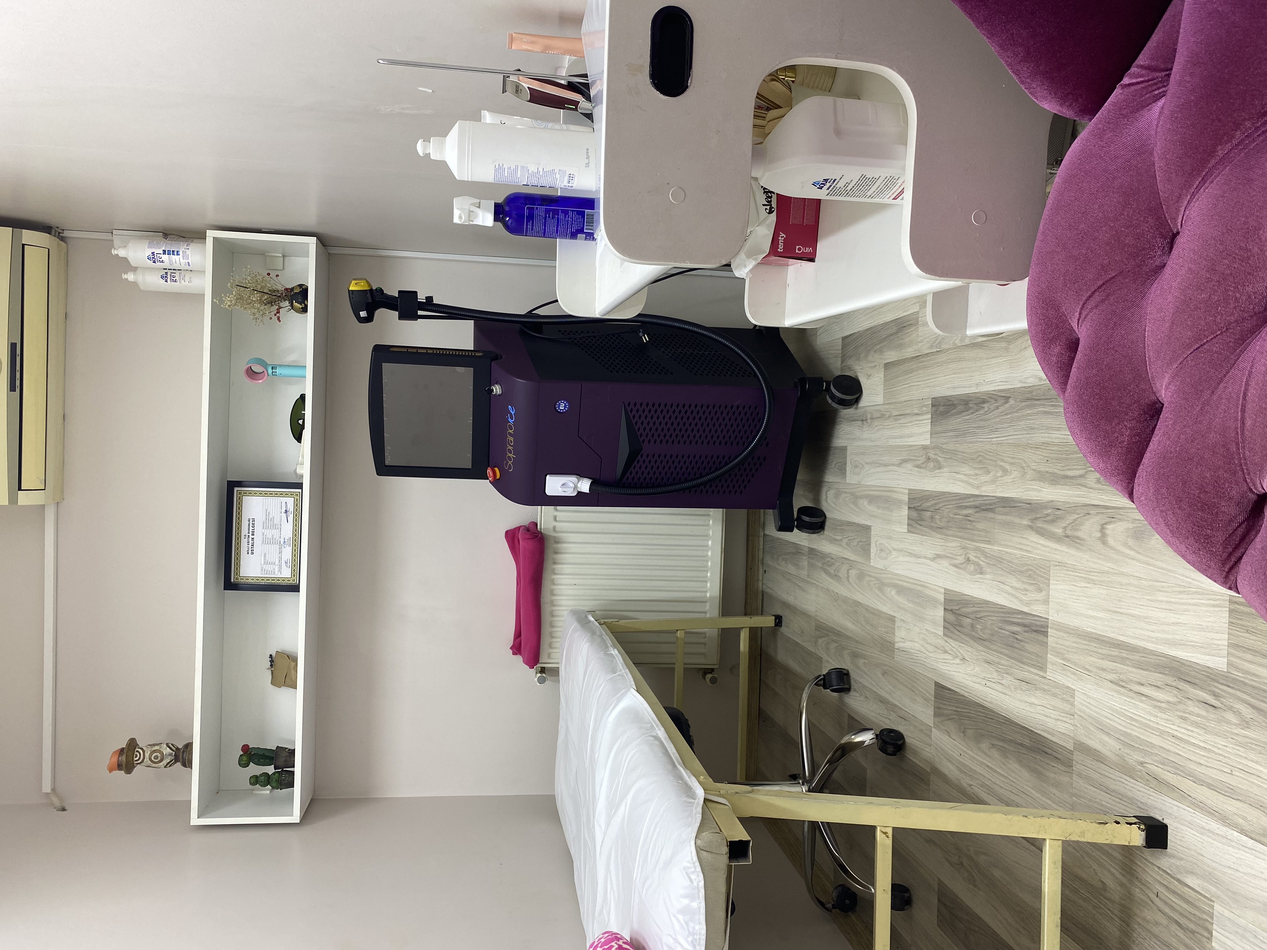 Yargıcı Güzellik Salonu Lazer Epilasyon Odası - Son teknoloji lazer epilasyon cihazları
